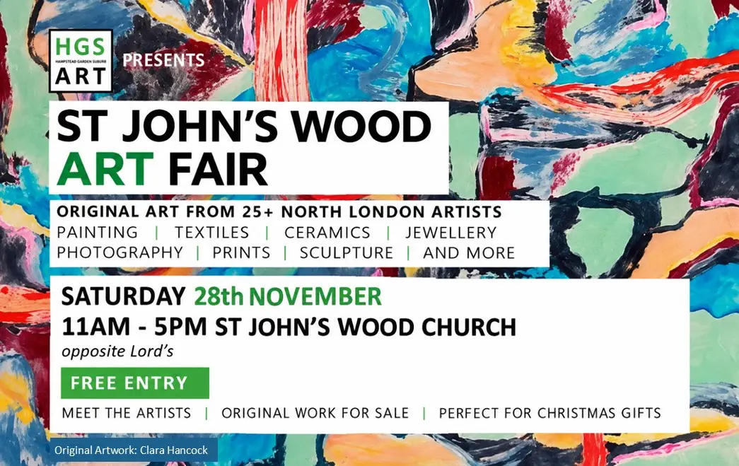 HGS ART St John’s Wood Art Fair 28th November